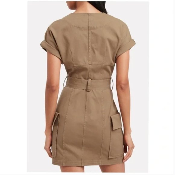 Tunique Femme M Collection Taille 6 - 100% Lin Rose/jaune/tan, Manches à Patte, Occasion Très Bon état